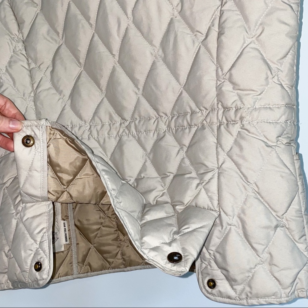 Eddie Bauer Diamond Quilt Goose Down Vest - Picture 11 of 12